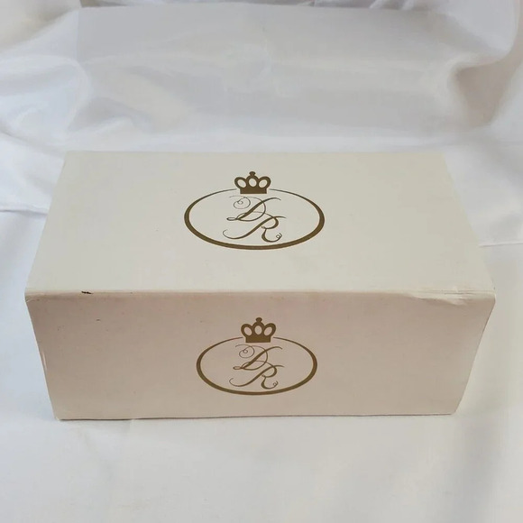 VTG Christmas Duncan Royale Ornament Medieval Santa Claus Bell And Stand 1992 - Picture 5 of 5